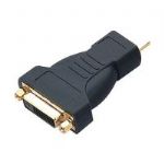 An HDMI to DVI adaptor for connecting a HDMI and DVI cable.
