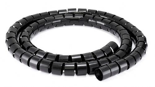 Spiral Cable Wrap - Black